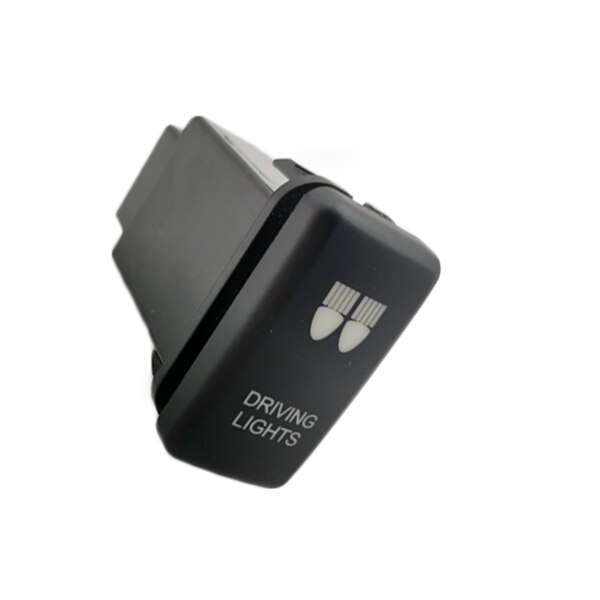 12V Red LED Push Button Switch Bumper Lights Button For Toyota Landcruiser Hilux Prado 120 FJ CRUISE: Driving light