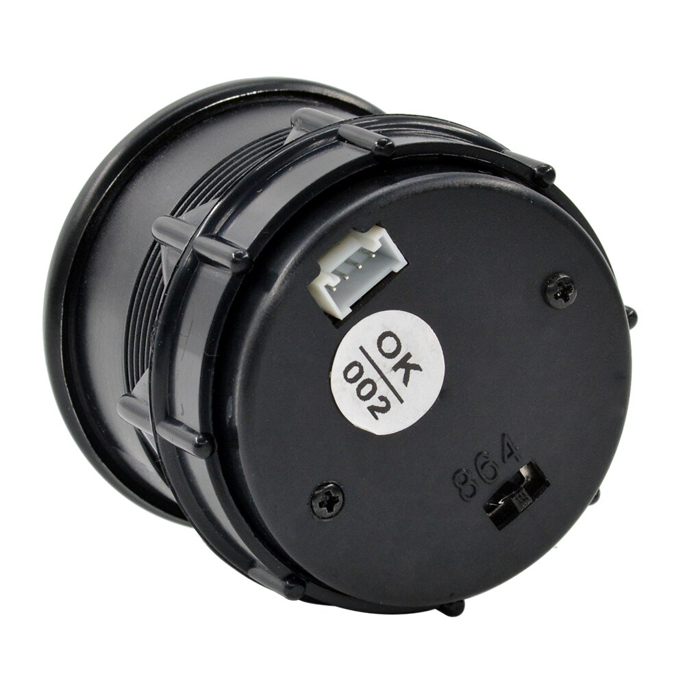 Dragon 2" 52mm 7 Colors Backlight LED Dual Display Racing Car Tachometer Gauge RPM Ｇasoline 4-6-8 Cylinder Meter