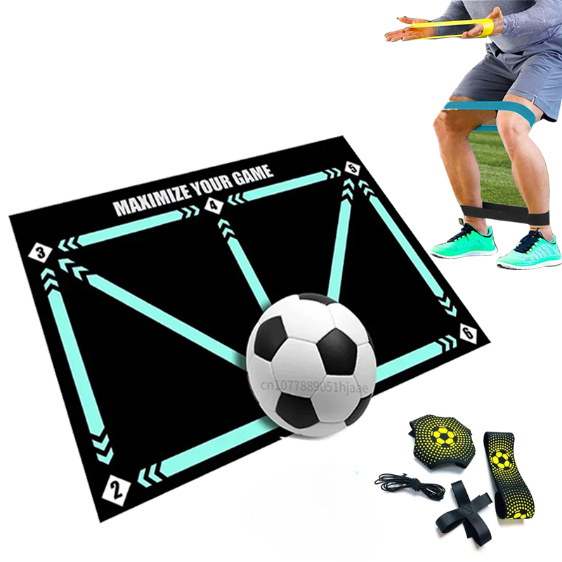 FußBall-Trainingsmatte, FußBall-Teppich, freundlicher-Trainingspaket, für Höhle Innenbereich, faltbar, für freundlicher und Erwachsene, Dribbeln, rutschfest, für freundlicher und Erwachsene, FußBall