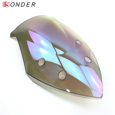 For Suzuki GSXS1000F GSX S 1000F GSXS 1000 GSXS1000 GSX S1000F GSX S1000 F 15 16 17 Windshield Windscreen: Clear iruidium