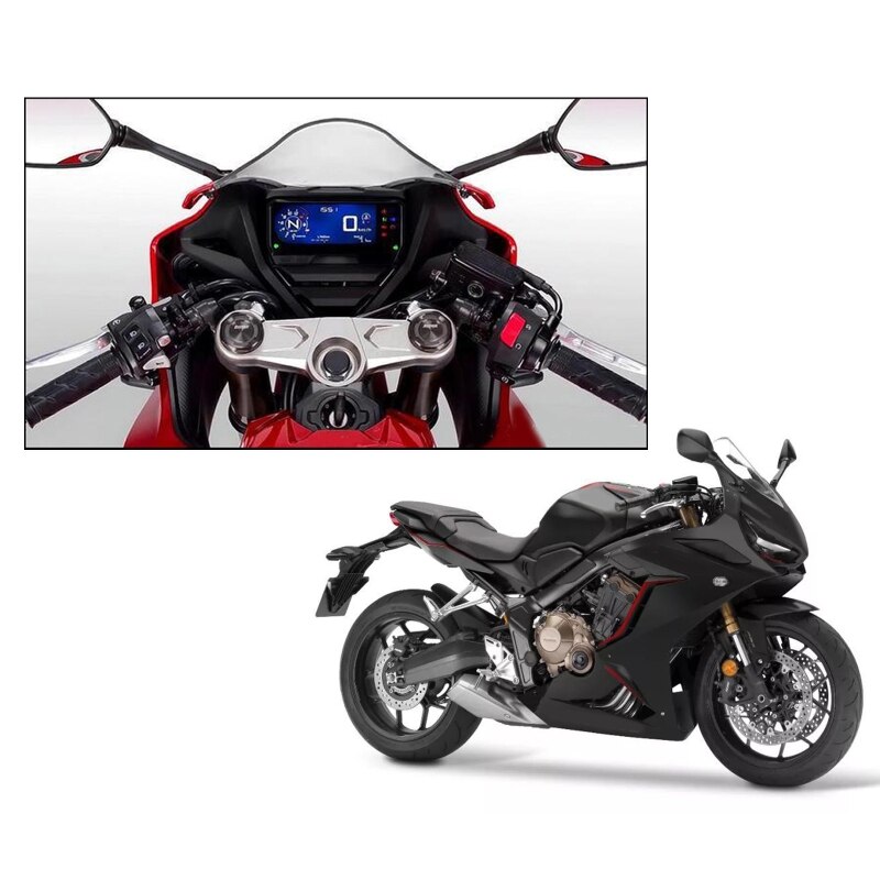 Motorfiets Cluster Kras Bescherming Screen Protector Instrument Film Voor Ho Nda CBR650R CB650R