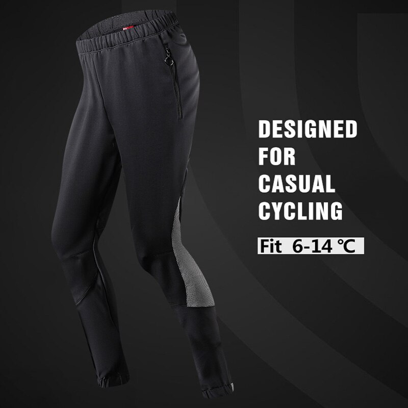 Santic heren fietsbroek warme winter softshell wandelbroek winddichte outdoorbroek sport kamperen trekkingbroek