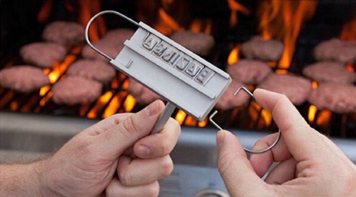 BBQ Branding Iron 55Letters DIY Barbecue Letter Pr... – Grandado