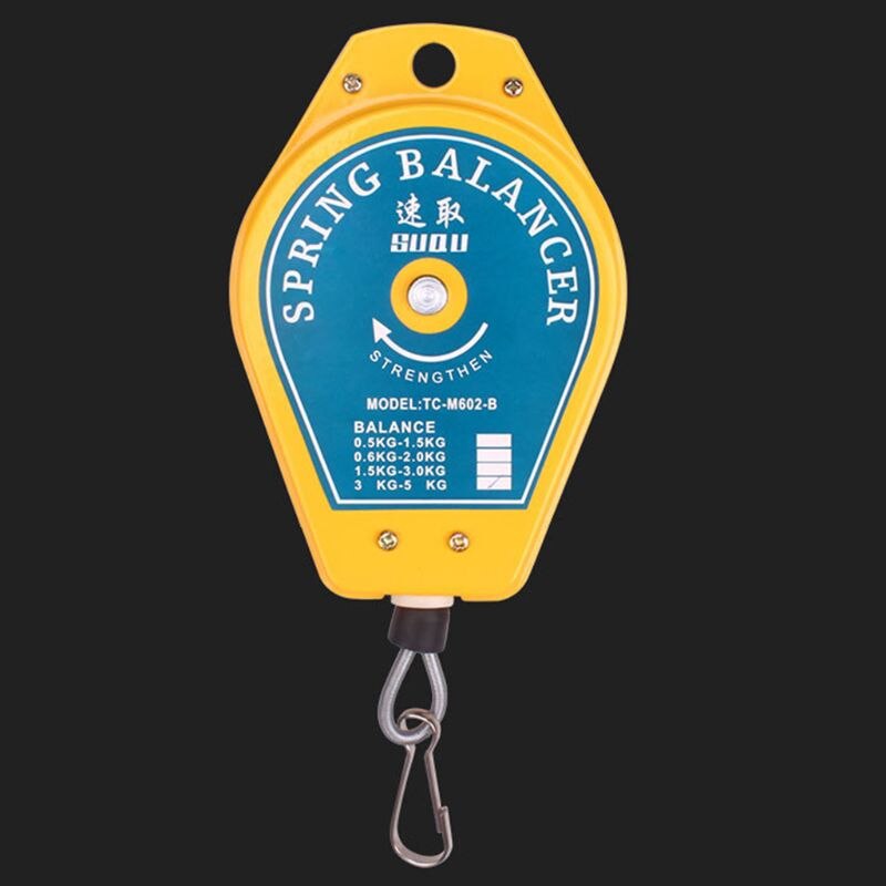 Retractable Spring Balancer Screwdriver Hanging Torque Wrench Hanger Steel Wire Rope Measuring Tool Holder Ergonomic Balance Box