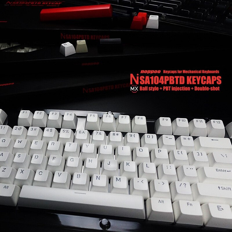 Retro Beige 104 KEYS/set SA Backlight Keycap Ball Key For Cherry MX switch keycaps Wired USB Mechanical Gaming keyboard Cap