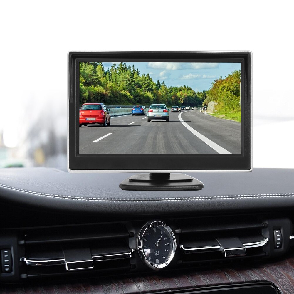 4.3 inch 5 inch TFT LCD Display Car Monitor PAL/NTSC for Auto Vehicle Rear Backup Parking Camera Desktop computer
