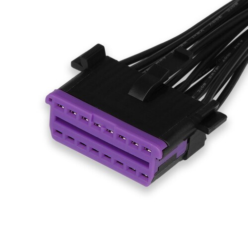 Auto Diagnostische Socket OBD2 Vrouwelijke Connector Met 16 Pin Kabels 4 Soorten Obd Plug 16-Pin Interface Connectors Voor zelf Vergadering: NO1