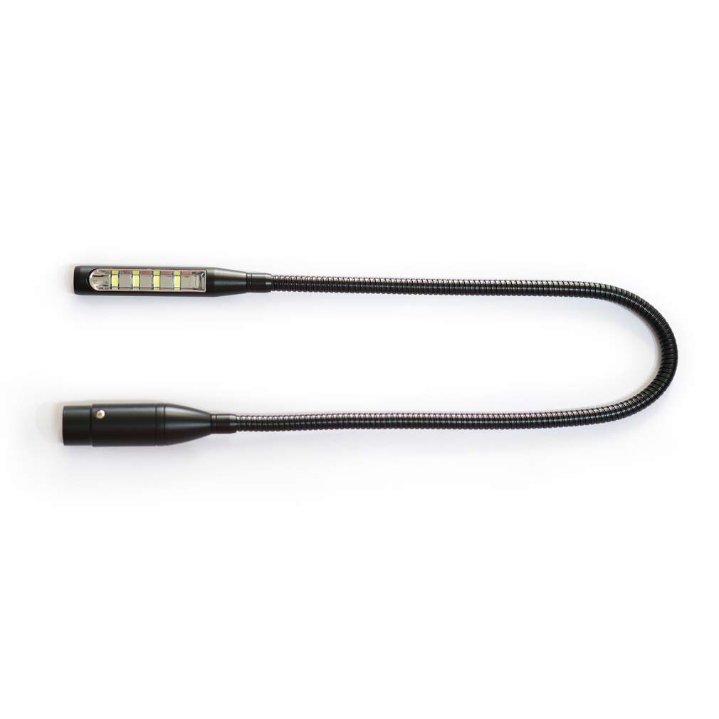 Schwanenhals XLR Licht 12 Volt 18 zoll LED Konsole Lampe für Mischer (4Stift 12 V XLR)