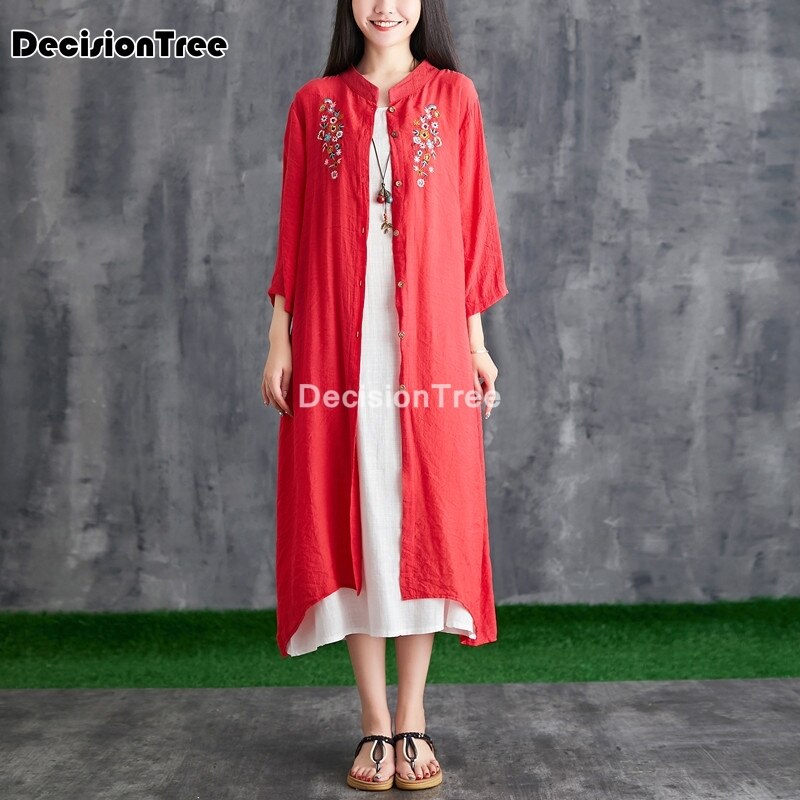 Ropa tradicional china para mujer, traje clásico tang, camisas qipao, cárdigan de kimono chino para étnica vintage hanfu,