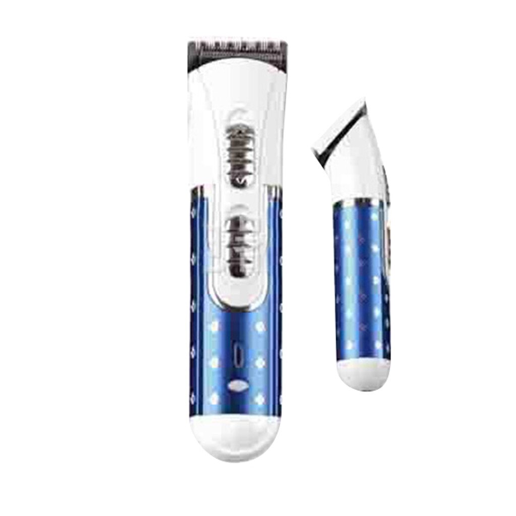 Metal Hair Clipper Electric Cordless Hair Grooming Home Haircut: D