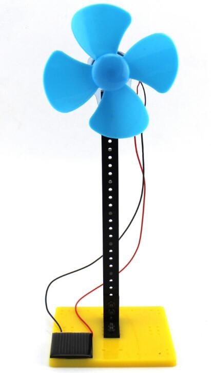 Solar Speelgoed Fan Test Suite DIY Speelgoed Model Accessoires voor Kinderen Wetenschap Technologie Kleine Productie Maken