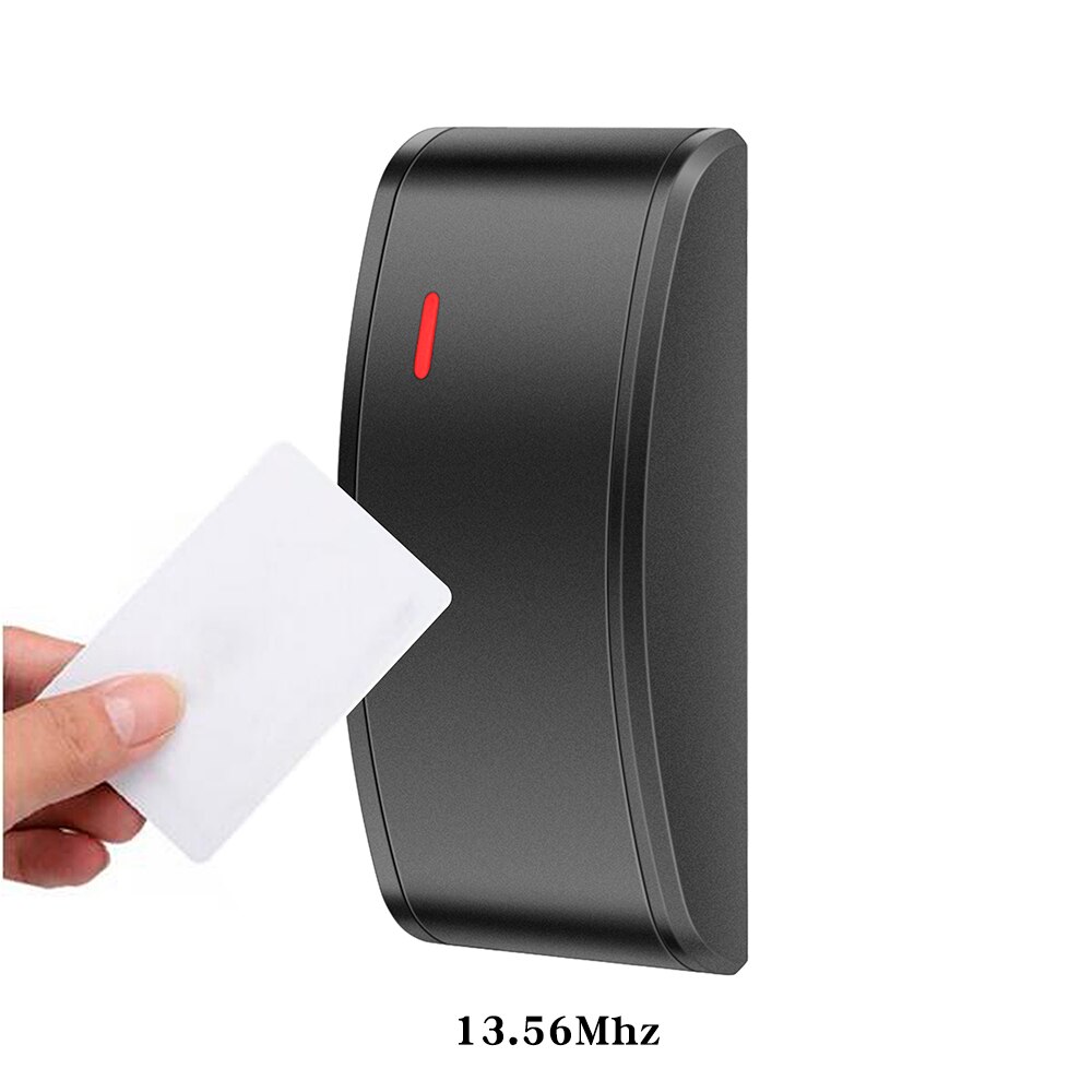 IP68 Waterproof 125Khz/13.56Mhz Access Control Mini Card Reader RFID Reader For Access Controler WG26/34 Output: Red
