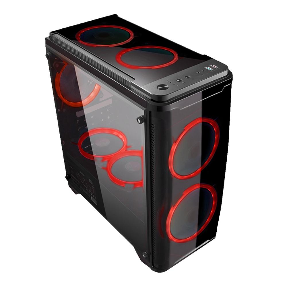 UNYKAch Caja MATX Gaming Armor C20 Con Ventana USB 3.0 Negra