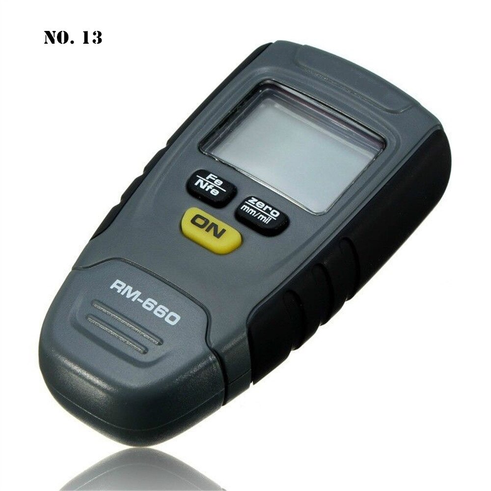 LCD Magnetic Induction Measurement Thickness Meter Digital Coating Thickness Gauge Eddy Current Measurement Combo Gauge Meter