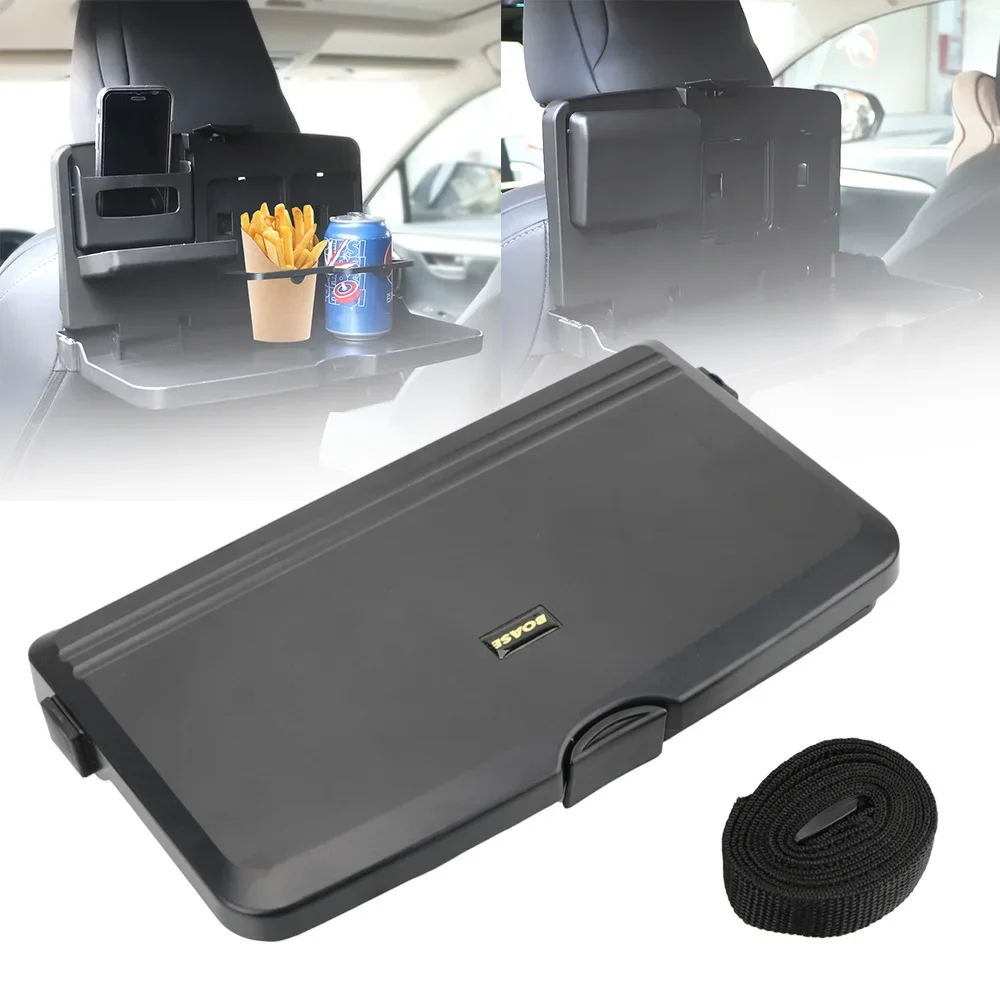 Autoplanken Drankjes Waterflessen Achterbank Vaste stoelen Rugleuningtafels Voedsel- en drankenrekken Accessoires Auto-klaptafels