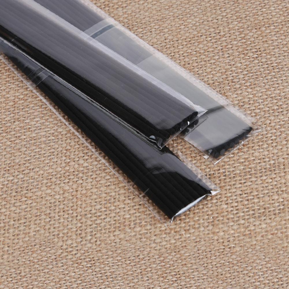 Diffuseur d'huiles essentielles en rotin noir, bâtonnets de remplacement pour aromathérapie, 3mm, 6 pièces, 20cm