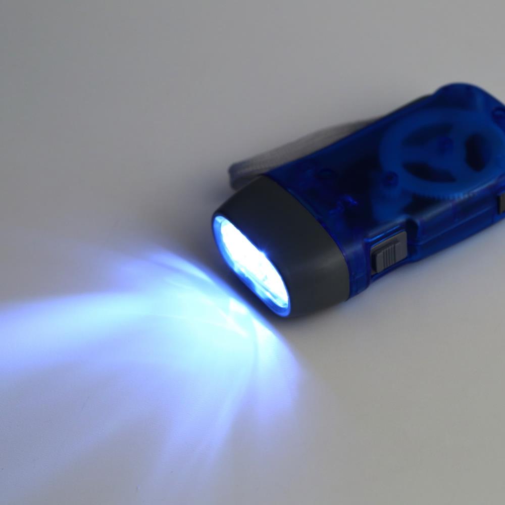 Portablex 3 Led Dynamo Wind Up Zaklamp Hand-Drukken Crank Nr Geen Batterij Torch Outdoor Tool