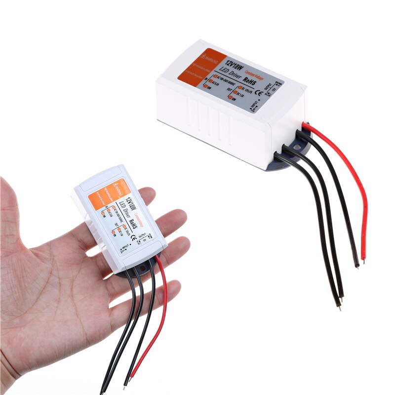 Dc 12V 18W Voeding Converter Adapter Transformator Schakelaar Voor Led Strip