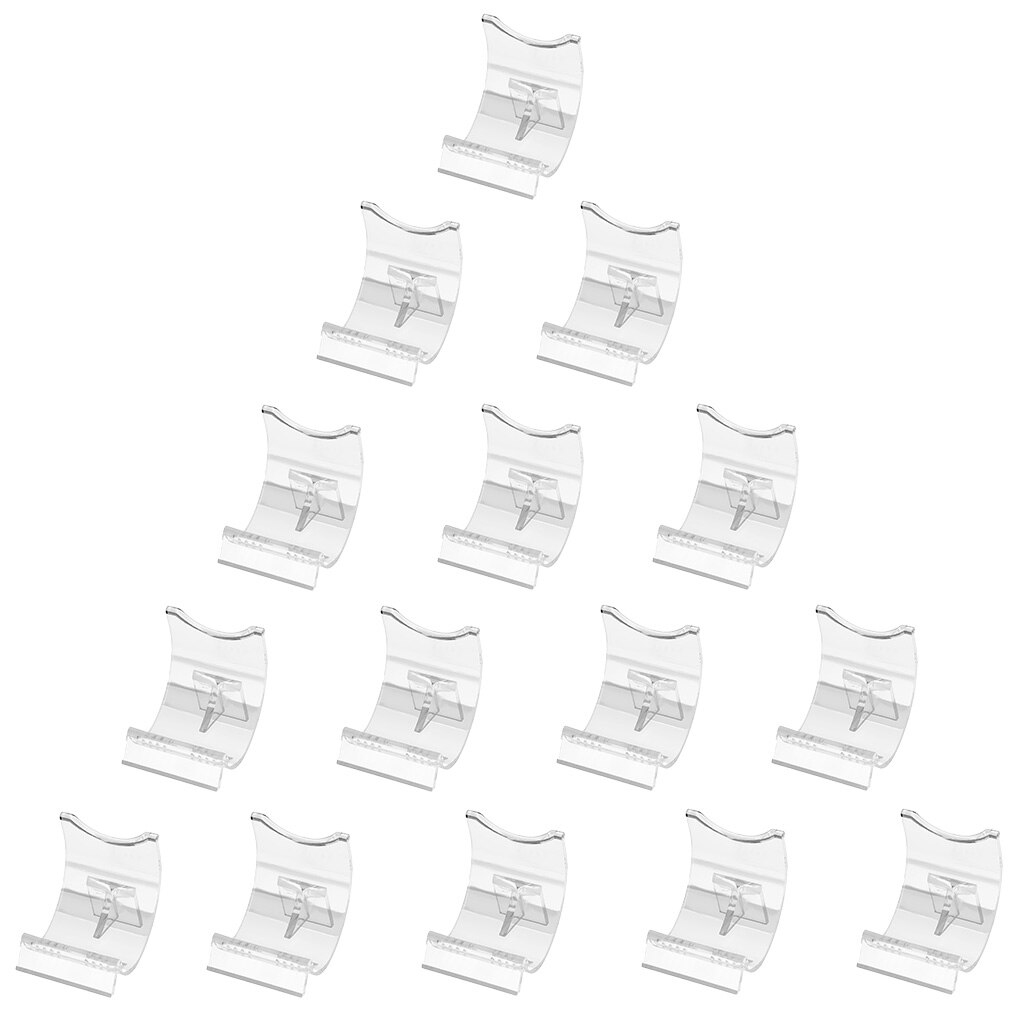 Soporte claro de acrílico para mechero de 15 Uds soporte claro soporte exhibidor para mecheros accesorios duraderos para cigarros