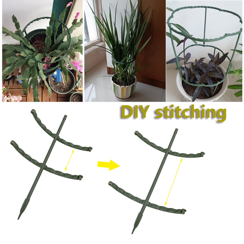 Plantaardige Groeien Ondersteuning Frame Plastic 25Cm Plant Kooi Houder Tuin Klimmen