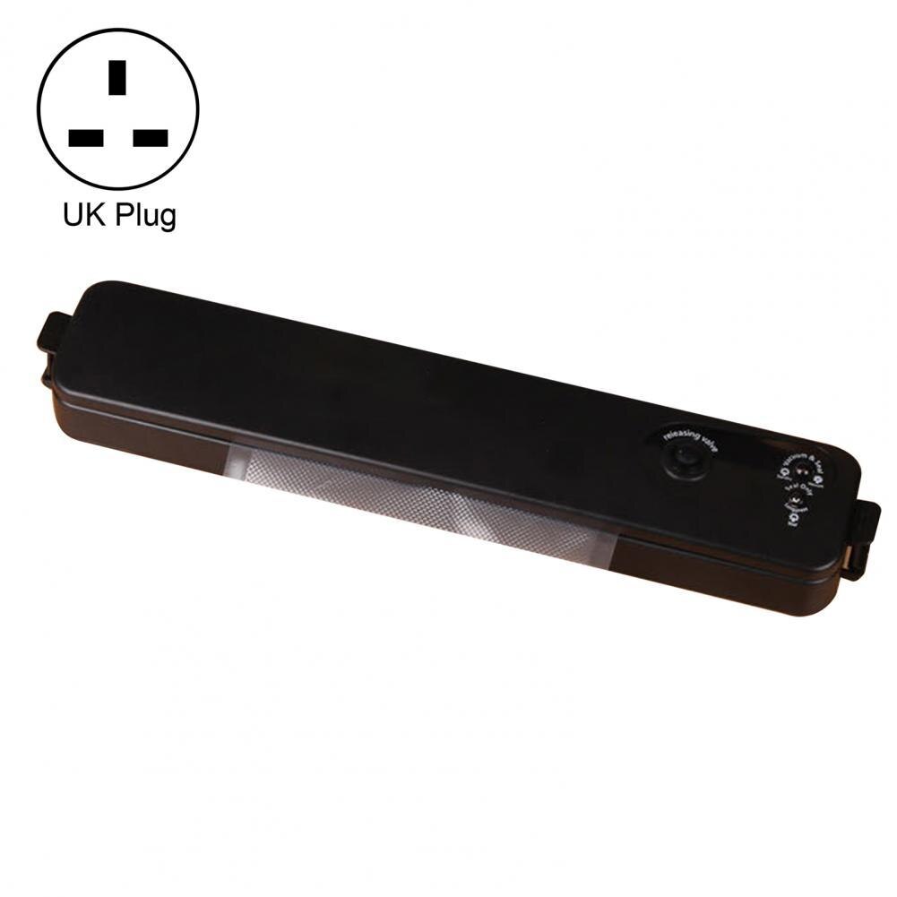 Automatic Vacuum Sealer Food Preservation Kitchen Auto Food Vacuum Sealing Packaging Machine Vacuum Food Sealer Kitchen Toold: UK Plug