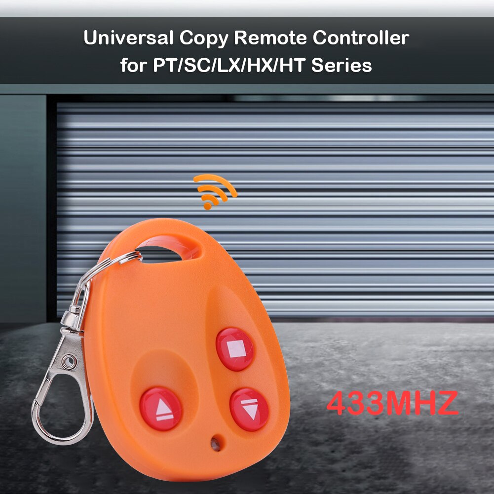 3CH 433MHz Remote Control Practical Multifunctional Replicator Electric Door Garage Door Learning Password Clone Remote Control