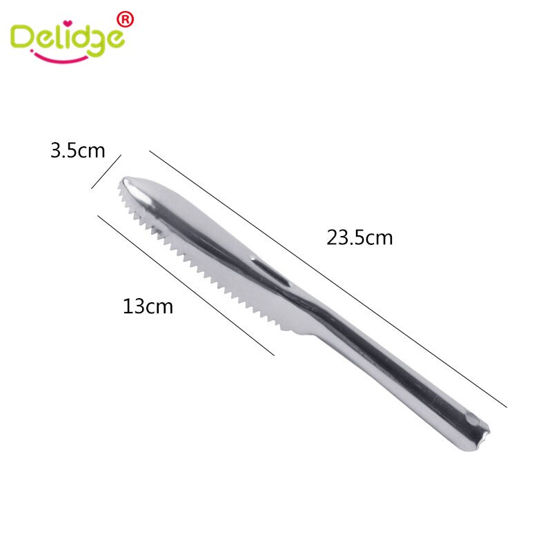 Kitchen Cooking Tools Fish Cleaning Knife Stainless Steel Fish Skinner Scraper Fishing Scalers Remove Food Accessory