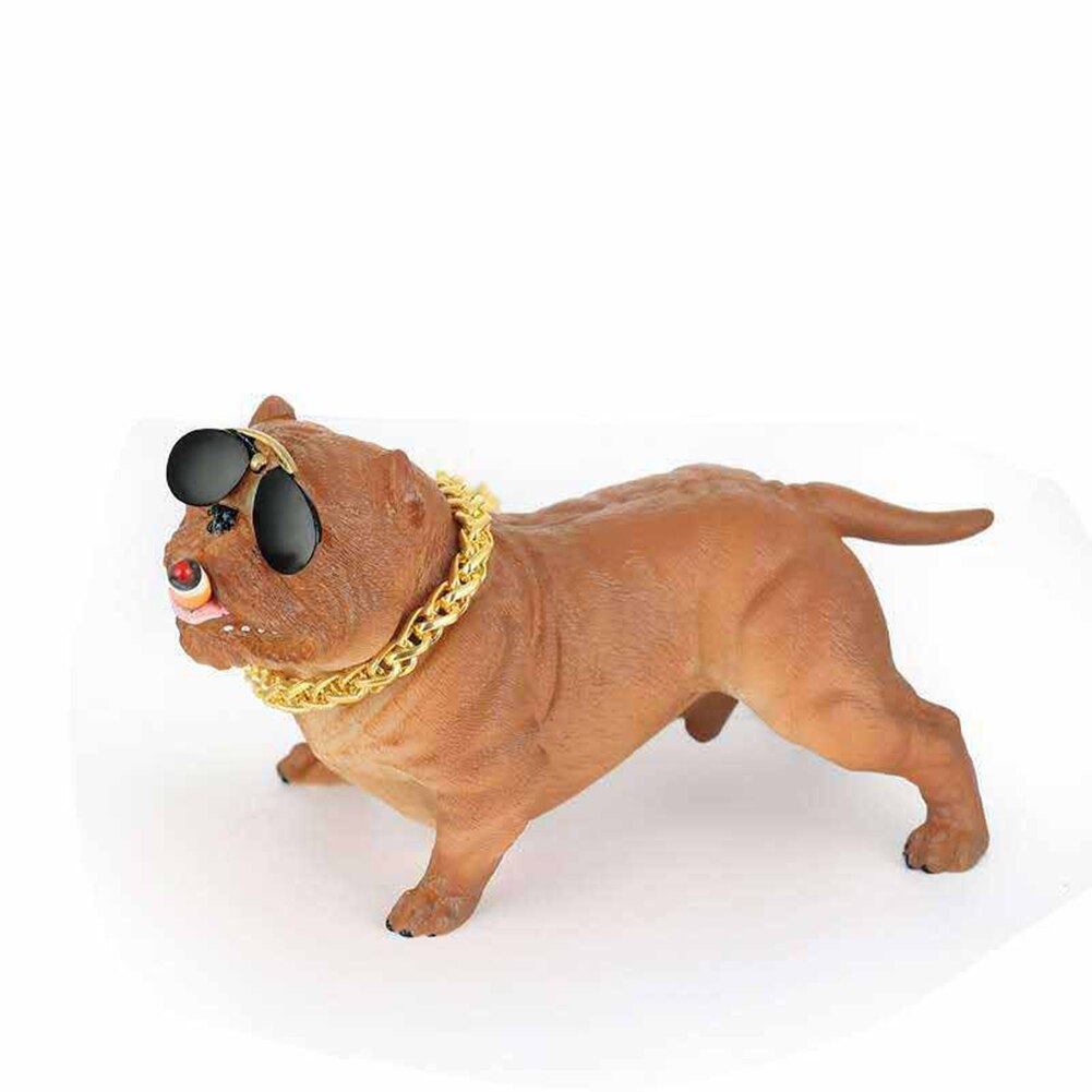 Bully Pitbull-decoración Interior para salpicadero de coche, adorno divertido para el hogar, accesorios sin Base,