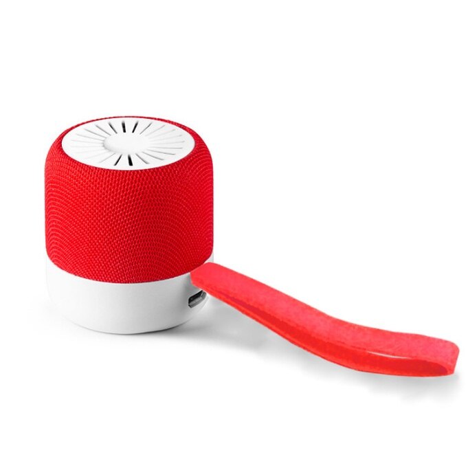 Mini Outdoor Draagbare Bluetooth Speaker Draadloze Tws Bluetooth Super Bass Subwoof: Rood