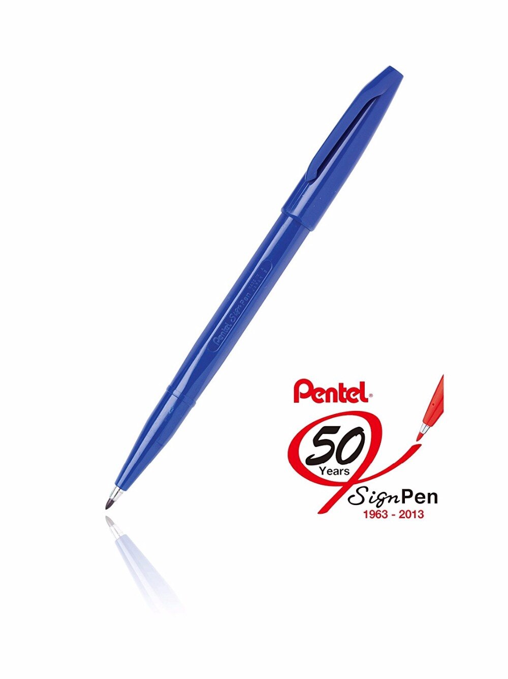 Pentel Sign Pen Fiber-Tipped Pen , Felt Tip Micron Marker Blue Black Red Green Ink