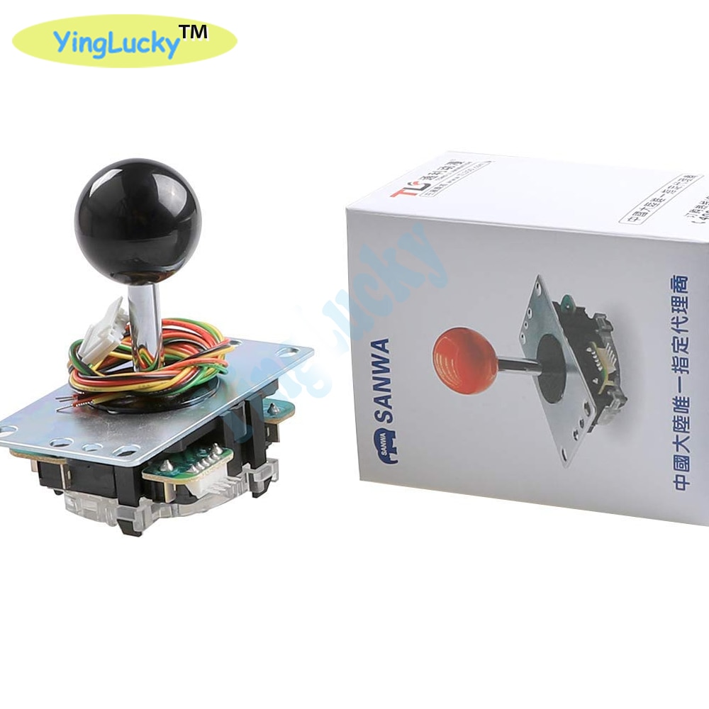 Sanwa, Joystick japonés, Original, JLF-TP-8YT, balancín de lucha con joystick DIY, kti, jamma, MAMI, accesorios de Máquina de juego de salón recreativo/Cabine