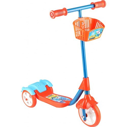 3 wheel With Brake Child Scooter With Basket