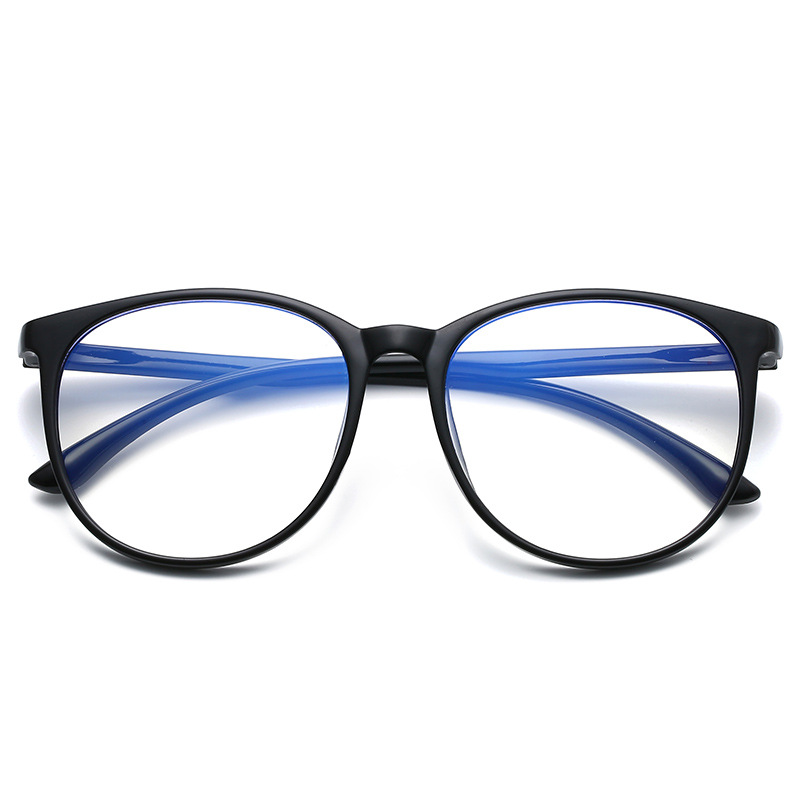 Hochwertige Katze-Auge-Rahmenbrille, Myopie-Brille, Damen und Herren, kurzsichtige Brille, Anti-Blaulicht-Brille mit Dioptrien, Minus- -1,0