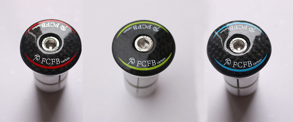 FCFB Fahrrad Kohlenstoff Headset Stengel oben Deckel Schlüssel Expander 28,6mm 1 1/8 Gabelschaft Stecker Für Rennrad MTB Carbongabel fahrrad