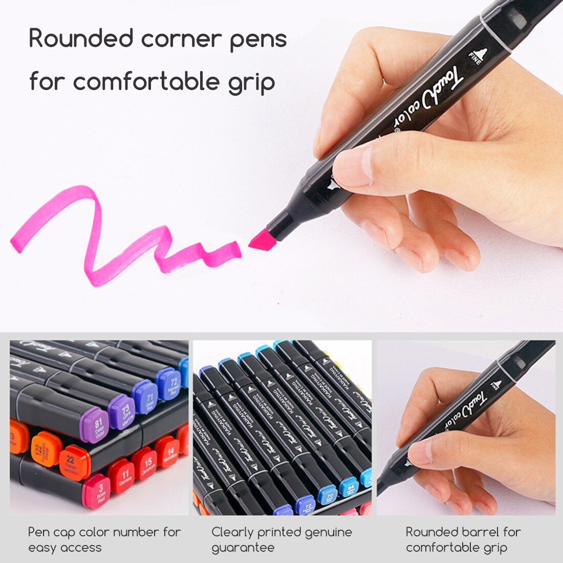 Rotuladores Acrílicos – Set De 36, 48 O 60 Colores, Para Pintar Rocas, Vidrio Y Más