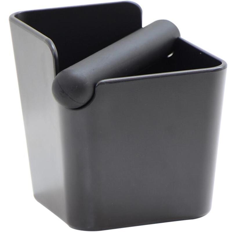 Realand-papelera de café antideslizante para Barista, contenedor de basura con barra desmontable, absorbente de golpes, ABS
