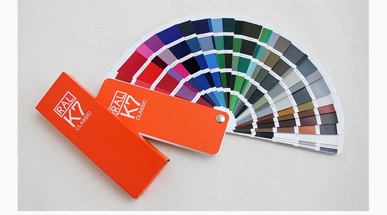 , Germany RAL K7 international standard color card raul - paint coatings color card