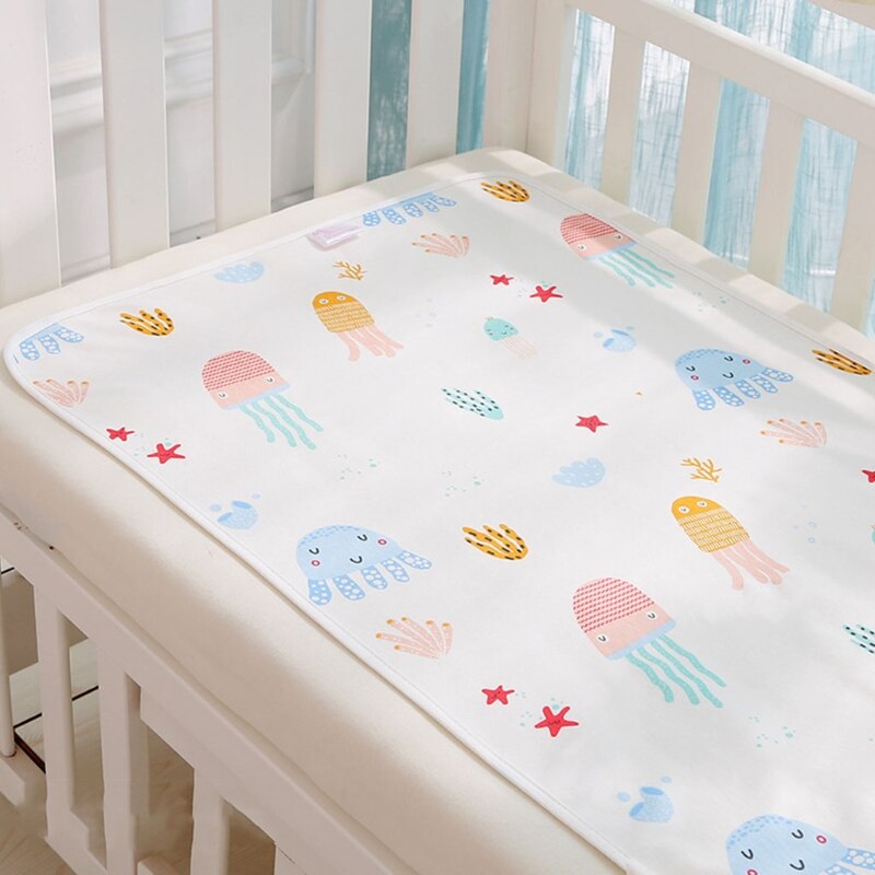 Cambiador portátil para bebé, colchoneta impermeable reutilizable para cambiador de pañales, colchón para bebé, cojín de juego de suelo, esterilla Unisex para Bo
