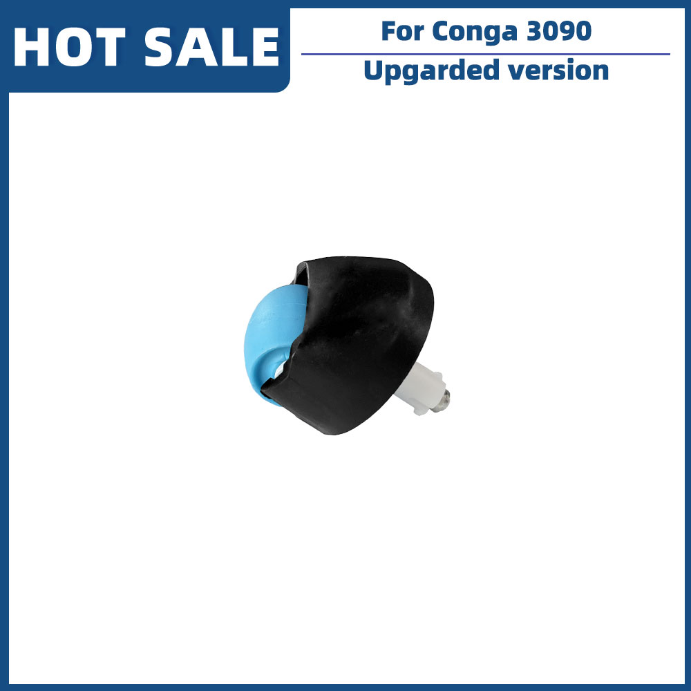 Compatible con Cecotec Conga 3090, repuestos de Robot aspirador, accesorios, Cepillo Lateral principal, filtro Hepa, fregona, tela de trapo, rueda Universal: Transparente