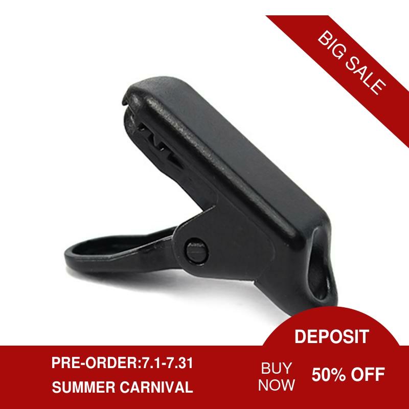 8 stk krokodille presenning clips heavy duty vindtæt markise træk vindtæt klemme baldakin telt camping punkt krog greb tilbehør ou  i2 y 0