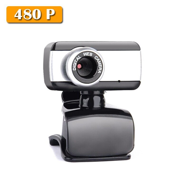 1080P 720P 2K Hd Webcam Met Microfoon Draaibaar Pc Desktop Web Camera Cam Mini Computer Webcamera Cam video-opname Werk: 480 P