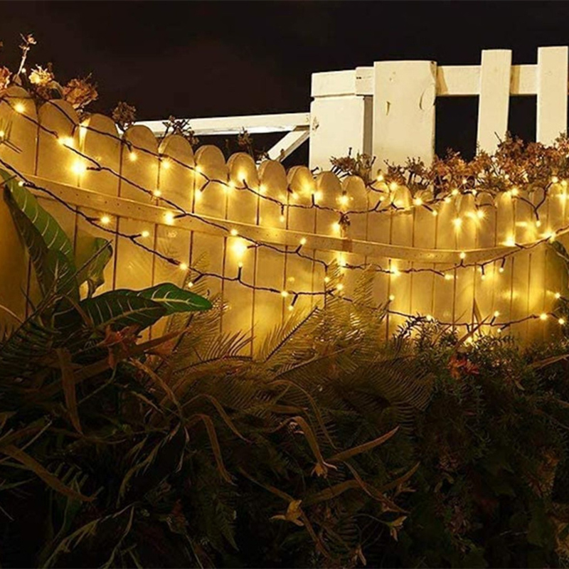 Solar Light Copper Wire Light String Outdoor Fairy Waterproof LED Garden Decoration