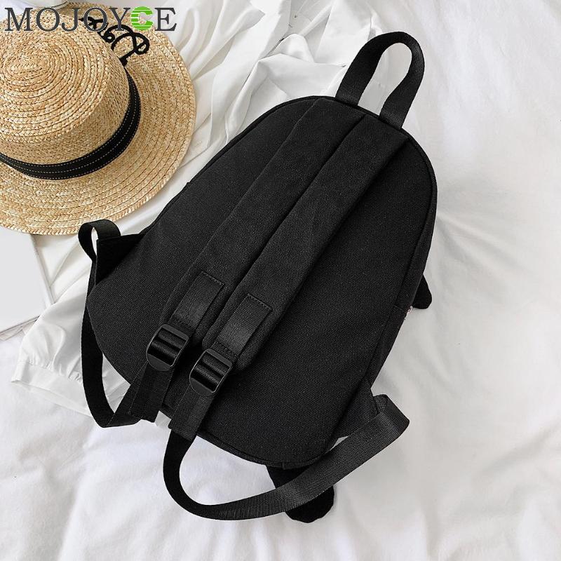 Drôle mignon chat imprimer voyage sacs à dos étudiant sac d'école femmes toile sac à dos haut-poignée sacs mochila feminina