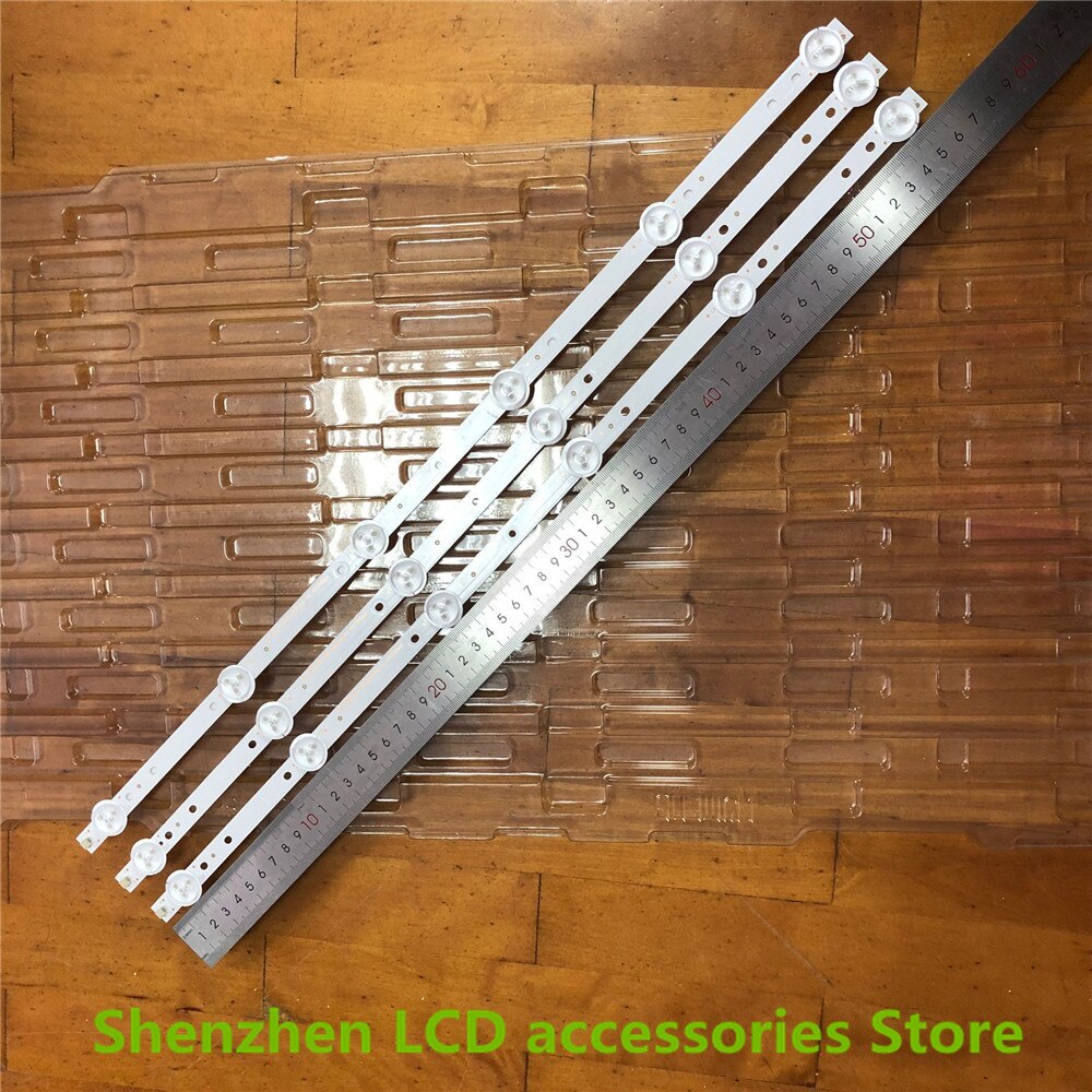 12 pezzi/lottp per 32 pollici nuovo LCD TV ah CONDOTTO LA lampada sbarra Generale Skyworth Hisense Changhong Leroy ah CONDOTTO LA Luce 56 CENTIMETRI 6portato 100% NUOVO