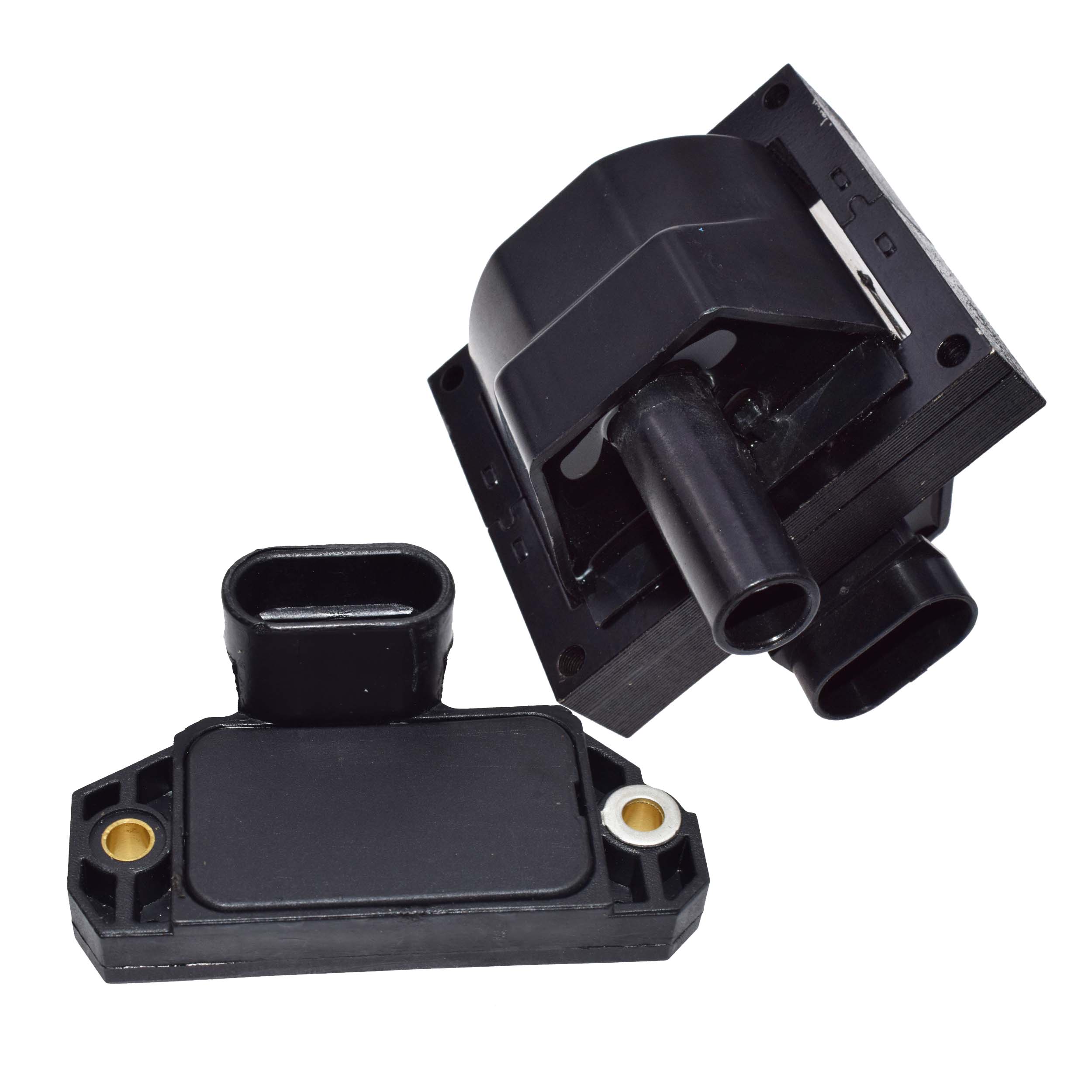 Ignition Control Module &amp; Coil Pack + Connector Plug Voor Gmc Buick Cadillac Chevrolet Pontiac 4.3L 5.7L 5.0L 7.4L LX381 DR178: Kit 001