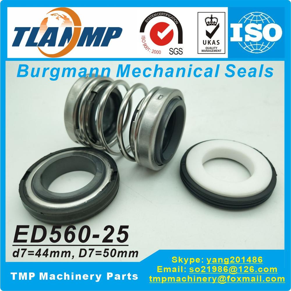 560D-25 ( ED560-25 ) , 560D-25S ( ED560-25S ) Burgmann Double face Mechanical Seals Dual seal (Material: CE/CA/NBR+SiC/SiC/NBR)