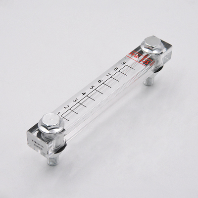 Hydraulic Oil Tank Level Gauge Oil Level Gauge Water Level Gauge XYW150 Ruler Acrylic: black