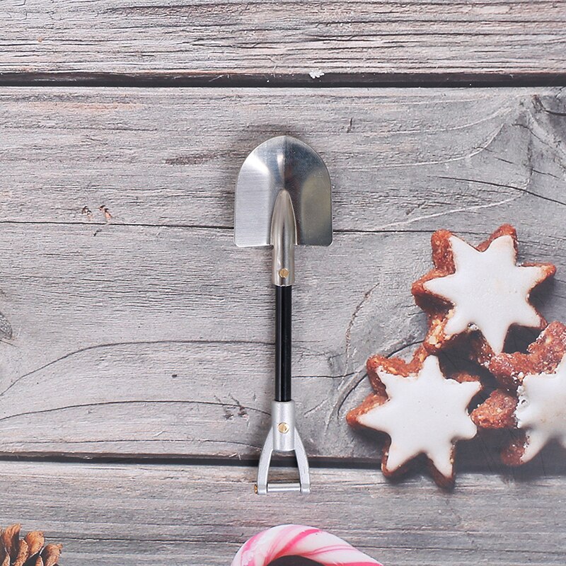 Simulation Metal Mini Shovel ＆ Simulation Bucket For RC Simulation Climbing Car Decoration ~: SV