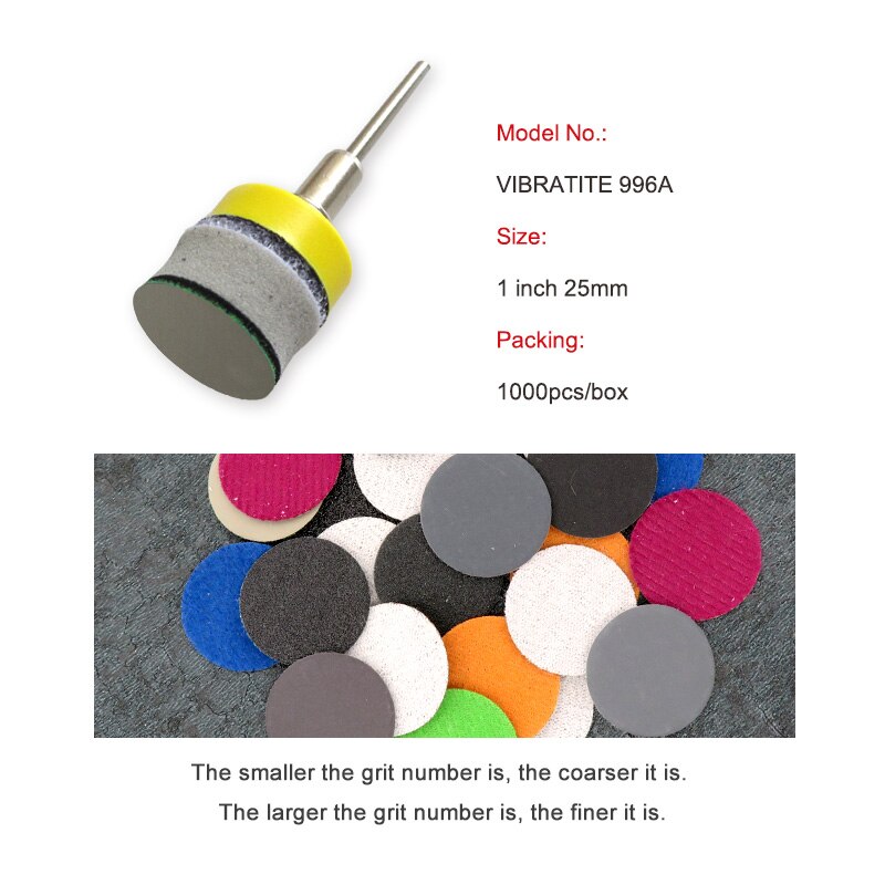 50/100pcs 1inch 25mm Wet Dry Sandpaper 60-10000 Grit Sander Discs Waterproof Abrasive Sandpaper Sheet for Wood Paint Polishing