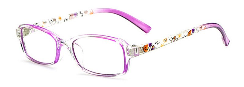 TR90 Child Kids Boy Girl lightweight Myopia Eyeglass Frames Children Glasses Rx able Brand: Purple